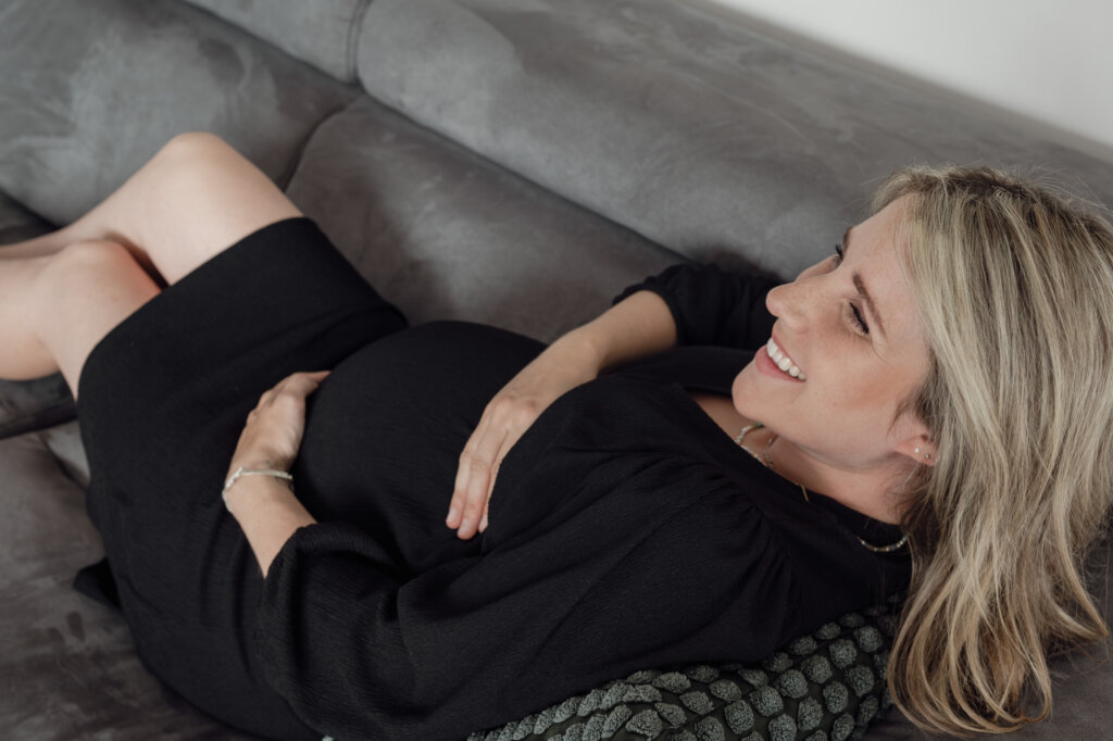 Babybauchfotos Göttingen Homeshooting