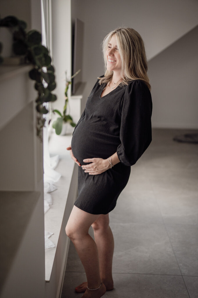 Babybauchfotos Göttingen Homeshooting
