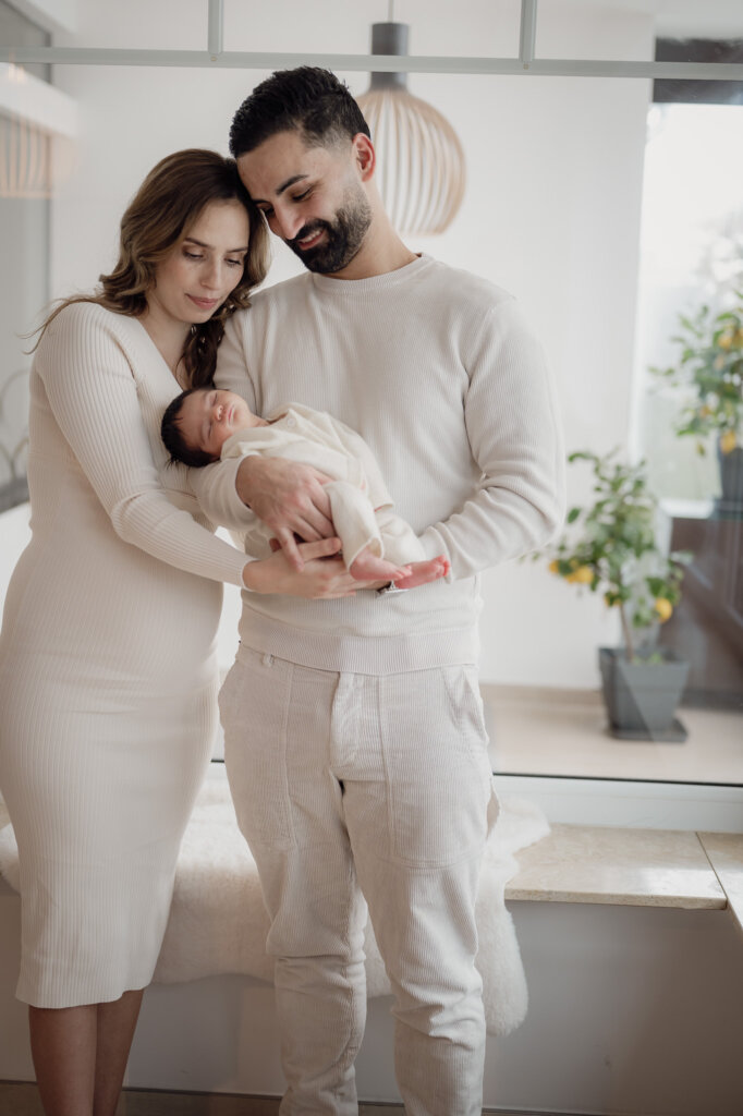 Babyfotos Göttingen Homeshooting Familienfoto